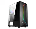 MAG VAMPIRIC 100R 'V100R' ARGB Mid Tower Gaming Computer Case Midi Tower Schwarz