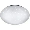 Celina Led-Badezimmer-Deckenleuchte, Weiß, Kunststoff, rund,rund, F, Sternenhimmel, Lampen & Leuchten, Innenbeleuchtung, Leuchten nach Räumen, Badezimmerlampen