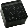 TRU COMPONENTS Elektrolyt-Kondensator SMD 0604 100 µF 25 V 20 % (L x B x H) 6.5 x 6.5 x 4.0 mm 1 St.