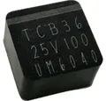TRU COMPONENTS Kondensatsperre TRU COMPONENTS Elektrolyt-Kondensator SMD 0604 100 µF 25 V 20 % (L x