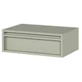 Selsey Nachttisch EVO, Breite 50 cm, Wandmontage, Salbeigrün