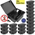20x Köderstation Kompaktbox Köderbox Mäusebox Rattenbox Nagerköderstation Petigi
