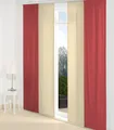 Schiebegardine WIRTH "Neufahrn" Gr. 4, rot, B:60cm H:245cm