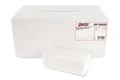 Quicky Papierhandtücher mit ZZ/V-Falz, 2-lagig, 23 x 21 cm, hochweiß, 4000 Blatt – Hochwertige und saugstarke Einmalhandtücher für maximale Hygiene