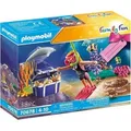 PLAYMOBIL FamilyFun Geschenkset "Schatztaucherin" - Bunt