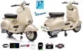 Große VESPA 150 VL1T Lizenziert mit 12V7A Akku 2 Motoren, Ledersitz