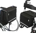 SENIORI Rollator / Rollstuhl Tasche Rollatortasche Rollstuhltasche 2. Schwarz_classic