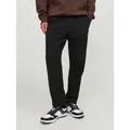Jack & Jones Sweathose JPSTGORDON Jogpants mit Kordelzug und bequemem Schnitt unifarben, modisch, bequem, Baumwolle schwarz S