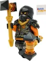 LEGO Ninjago Dragons Rising Staffel 2: Cole Kletterer Minifigur Mit Kampf