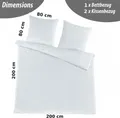 Winter Plüsch Bettwäsche Nicky-Teddy Cashmere  135x200 155x220 200, Größe:135 x 200 cm, Designe:ROSA