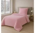 Malika Bettwäsche 135x200 + 80x80 cm Cashmere Touch Bettwäsche, atmungsaktiv, Für Allergiker geeignet, pflegeleicht, angenehm weicher Stoff
