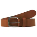Jack & Jones Ledergürtel JACMICHAEL LEATHER BELT SN braun 90