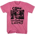 Cyndi Lauper Zerrissen Schein Tanz Offiziell Lizenziert Adult Kurzärmlig