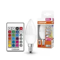 OSRAM LED Retrofit RGBW lamps with remote control E14 2700 K 4,2 W 250 lm