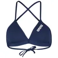 Arena - Women's Team Swim Top Tie Back Solid - Bikini-Top Gr 38 blau