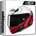 INTEGRALHELM FÜR MOTORRAD HJC RPHA 12 KOS MC1 L