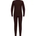 Odlo Kinder Merino 200 Unterwäsche Set (Größe 164, rot)