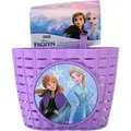 Disney Kinder Fahrradkorb Mädchen Fahrrad Korb Körbchen Lenkerkorb Elsa Frozen Eiskönigin 1264 - Rosa
