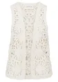 Cartoon Damen Sommerweste mit V-Ausschnitt 38, beige