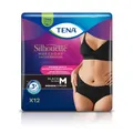 TENA Silhouette Plus M Black, 12 Stück