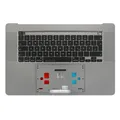 A2141 Topcase Tastatur mit Backlight für Apple Macbook Pro Retina 16" 2019 grau