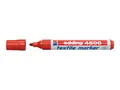 edding Textilmarker 2.0 - 3.0 mm Rot 4-4500002