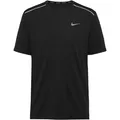 Nike Miler Funktionsshirt Herren in black-reflective silv, Größe XXL