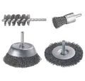 Wolfcraft Schleifaufsatz Drahtbürsten-Set 2133000