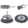 Wolfcraft Drahtbürsten-Set   2133000 1 St.