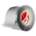 Poppstar Dichtband Selbstverschweißendes Silikonband (zum Reparieren, Isolieren und Abdichten, 1-St., (Strom, Wasser, Luft) zum Umwickeln von Rohren, Kabeln, Schläuchen uvm. grau 3.8 cm x 300 cm