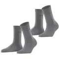 Esprit Socken Uni 2-Pack Socken aus elastischem Material (2-Paar) aus elastischem Material grau 39-42