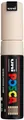 POSCA 182672 - POSCA Marker mit breiter Keilspitze, PC 8K, beige, 1 Stück