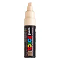 Uni-Posca Posca-Marker, Größe PC-8k, Strichstärke 8 mm, breit, be