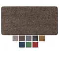 ANRO Fußmatte Schmutzfangmatte Türmatte rutschfest Fußabstreifer abwaschbar robust für Eingang, Haustür, Flur innen & außen Poet Küche, 80 x 40 cm (Rechteckig)