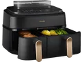 PHILIPS NA552/00 Steam Airfryer 5000 Series Dual Basket 9L, 2750 Watt