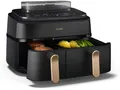 Philips NA552/00 Steam Airfryer 5000 Series Dual Basket 9L Kapazität (3L+6L)