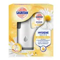 SAGROTAN® No-Touch Starter Set weiß Extra care Lotusblüte & Kamillenöl