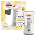 SAGROTAN NO-TOUCH Flüssigseife im Spender 250 ml, 1 Set
