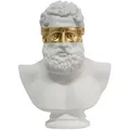 JVmoebel Skulptur Design Asos Büste Figur Statue Skulptur Skulpturen Figuren Decoration (Skulptur), Made in Europa weiß