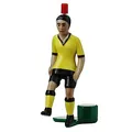 TIPP-KICK Kicker Classic I Original Spieler für Groß & Klein I Spielspaß mit der Fußball-Figur Spiel I Zubehör I Trikot Gelb