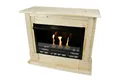 Kaminbau Mierzwa Echtfeuer-Dekokamin Emily Premium (Brenngel & Bio-Ethanol Kamin Premium), Farbwahl, Sicherheitsglas Wahl, Gelkamin, Ethanolkamin