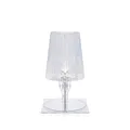 Kartell Take, Table Lamp, Glasklar