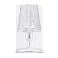 Kartell Take, Tischleuchte, Glasklar