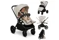 lionelo Kinder-Buggy MIKA PLUS, (Set), XXL-Verdeck/UPF50+/Mit Belüftungssystem
