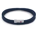 Bracciale Uomo TOMMY HILFIGER CASUAL CORE 2790264S Pelle Blu