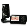 Alecto DVM71BK - Babyphone mit Kamera und 2.4"-Farbdisplay, Schwarz