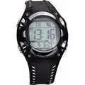 EUROTIME EUROTIME Funk Armbanduhr 1681987 (x H) 40 mm x 16 mm Schwarz/Silber Watch