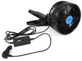 12Volt Ventilator Lüfter für PKW Auto 15cm für Zigarettenanzünder mit Klemmfuss