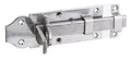 ALBERTS Schlossriegel Türriegel Torriegel Schieberiegel Edelstahl 120x45 mm