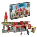 MEGA Fallout Actionfiguren Bauspielzeuge, Red-Rocket-Raststätte mit  (US IMPORT)